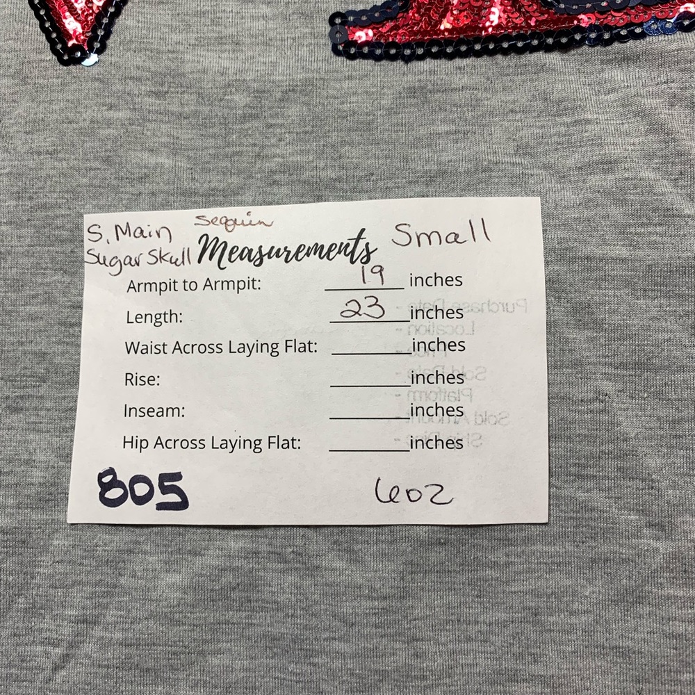 South Main Sugar Skull ‘Love’ Baseball tee - Small - Picture 9 of 9